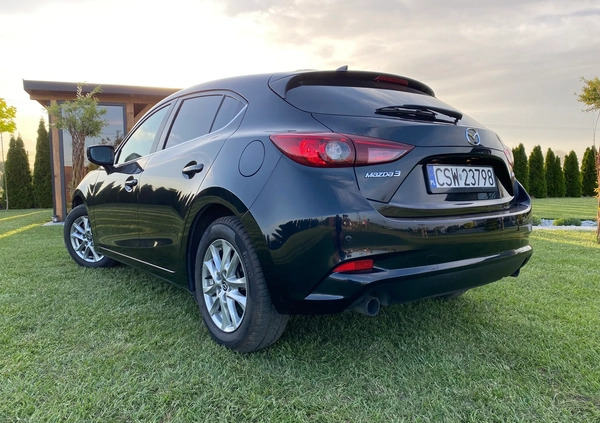 Mazda 3 cena 63900 przebieg: 93900, rok produkcji 2018 z Golczewo małe 742